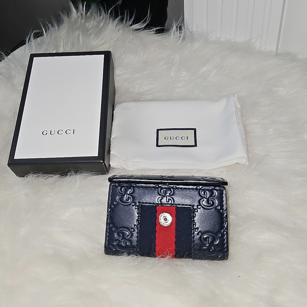 Authentic Gucci Key Case Sherry Line - Picture 8 of 16